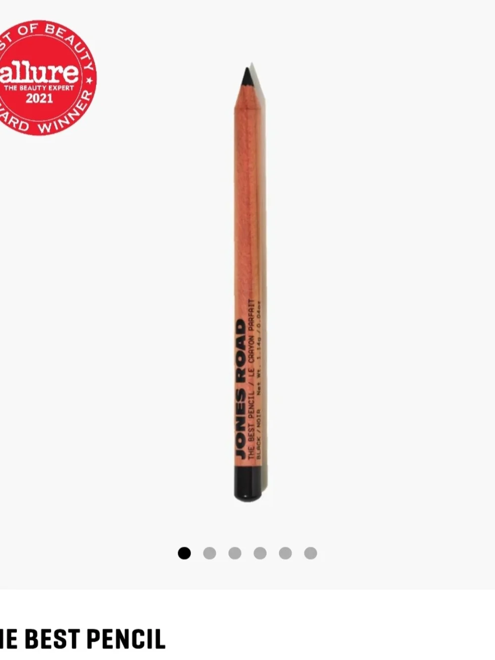 Jones Road Best Eye Pencil - Black